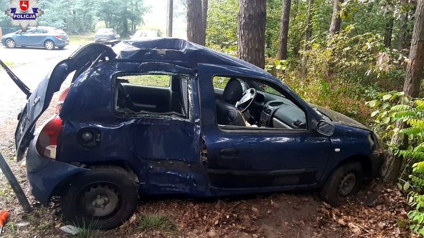 Poniatowa. Nie żyje roczne dziecko ranne w wypadku