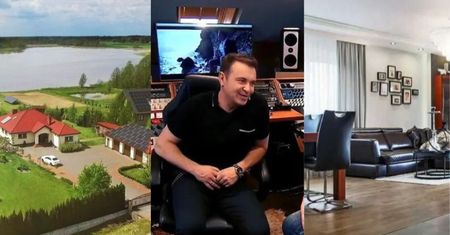 Radek Liszewski sprzedaje swoją luksusową posiadłość! Do dyspozycji są ogród, który pomieści helikopter, studio nagraniowe oraz prywatna plaża (ZDJĘCIA)