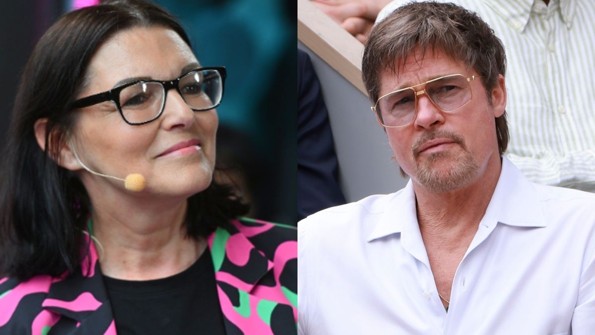 Ilona Felicjańska, Brad Pitt