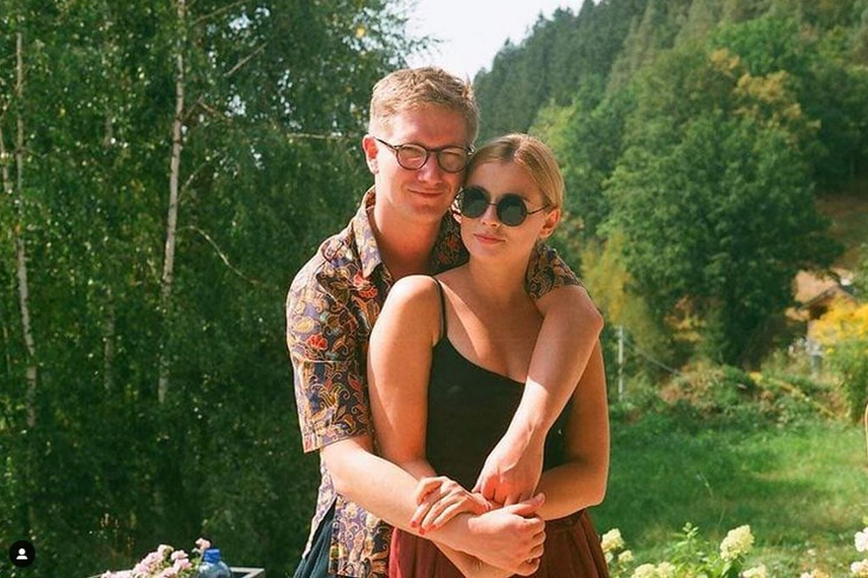 Joanna Jarmołowicz i Jan Królikowski