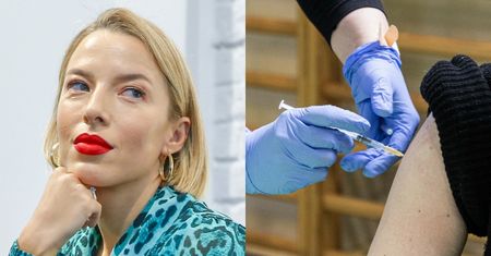Ewa Chodakowska wystawia ramię do szczepionki w stylizacji za ponad 8 tysięcy złotych: "To mój OBOWIĄZEK"