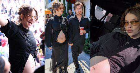 Kibicka Barbara Palvin eksponuje ciążowy brzuch na meczu piłkarskim. Zainspirowała się Rihanną? (ZDJĘCIA)
