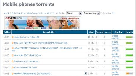 Czy mobilne torrenty będą trendem 2008 roku? 1