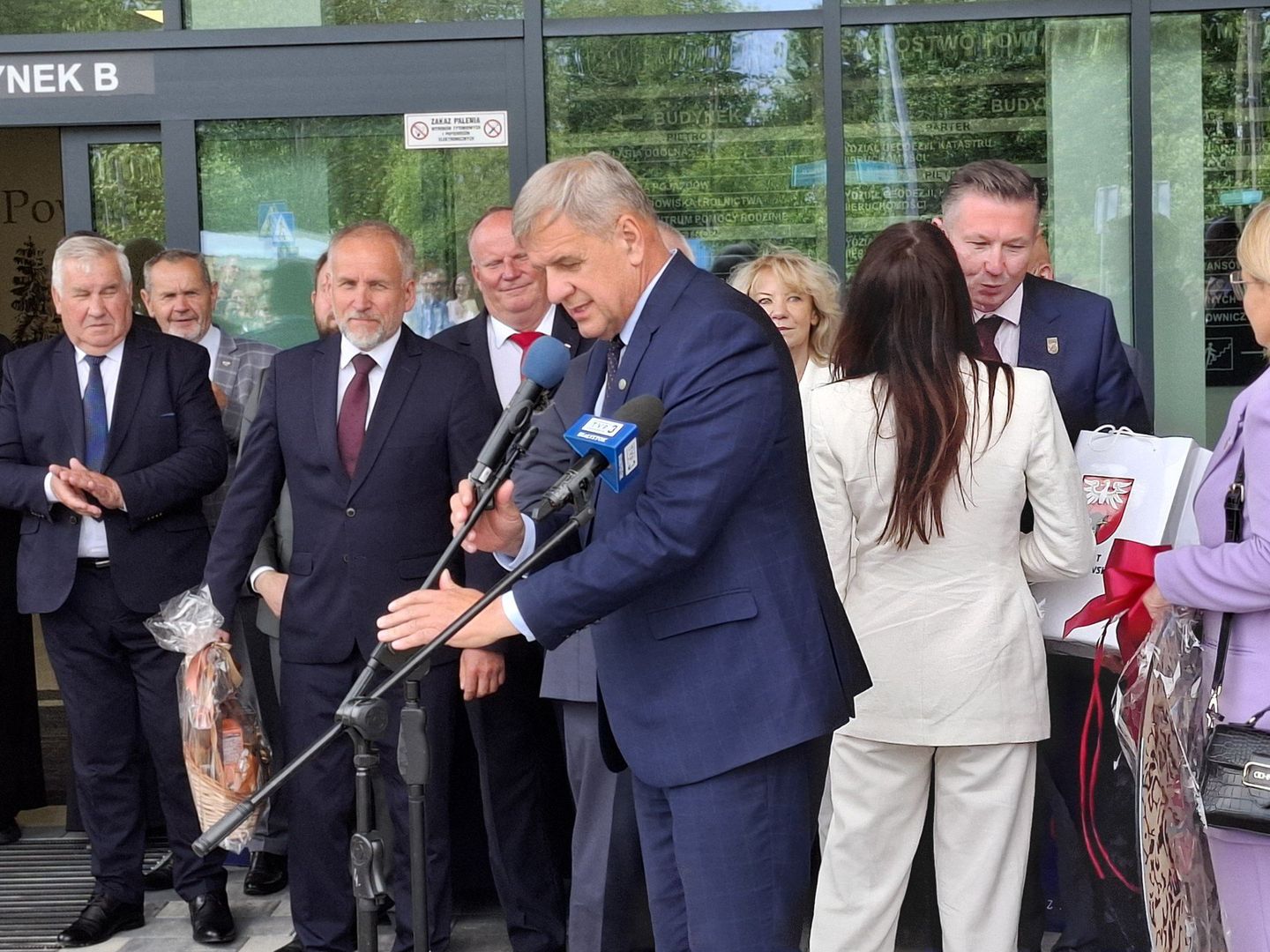 Otwarcie budynku Starostwa Powiatowego w Białymstoku
