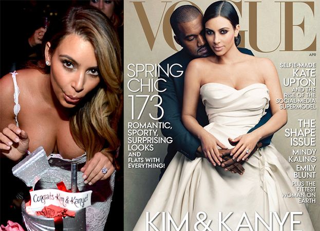 Kim i Kanye na okładce Vogue’a! (FOTO)