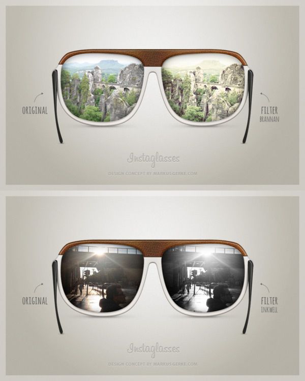 Dla hipsterów: Zobacz świat przez filtr Instagramu - okulary Instaglasses 2