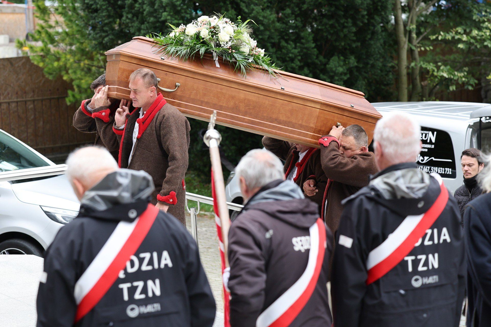 Uroczystości pogrzebowe Doroty Tlałki-Mogore w Zakopanem