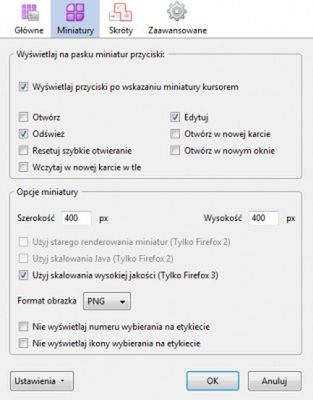 Speed Dial w FireFox 7