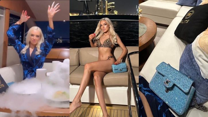 Caroline Derpienski epatuje LUKSUSEM w Dubaju