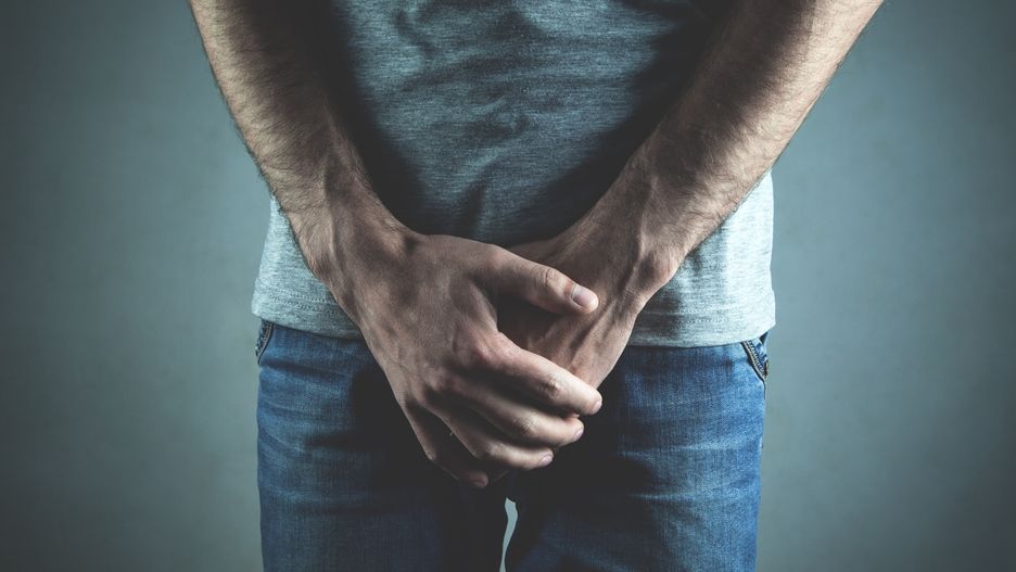 Caucasian man with hands holding his crotch. Inflammation of the prostate, erection problems
man, prostate, cancer, bladder, holding, sick, problem, urinary, background, health, crotch, inflammation, disease, suffer, penis, people, concept, healthcare, medical, hands, pain, covering, infection, his, incontinence, standing, man, prostate, cancer, bladder, holding, sick, problem, urinary, background, health, crotch, inflammation, disease, suffer, penis, people, concept, healthcare, medical, hands, pain, covering, infection, his, incontinence, standing