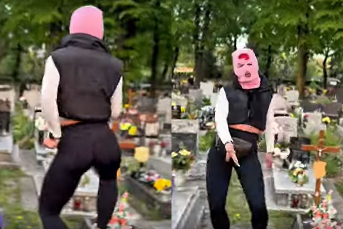 Tancerki w teledysku rapera BoBo tańczyły na grobach