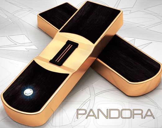 Bardzo luksusowy pendrive z czytnikiem linii papilarnych 2