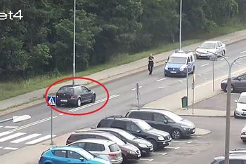 Grudziądz: Potrącił policjantkę podczas ucieczki skradzionym autem