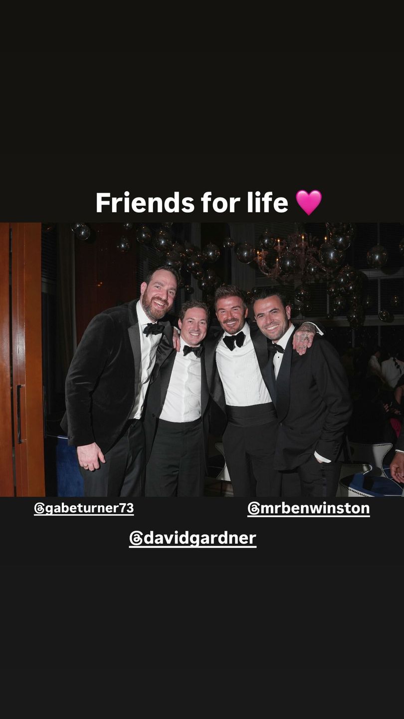 David Beckham wyprawił huczne 50. urodziny