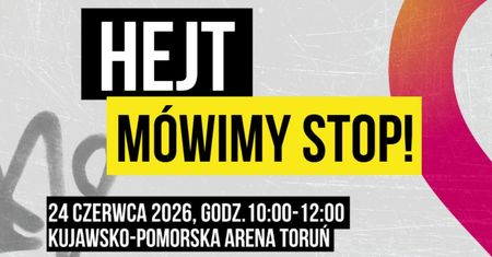 Słowa mają moc. Toruń zaprasza młodzież na wydarzenie o hejcie i kulturze szacunku