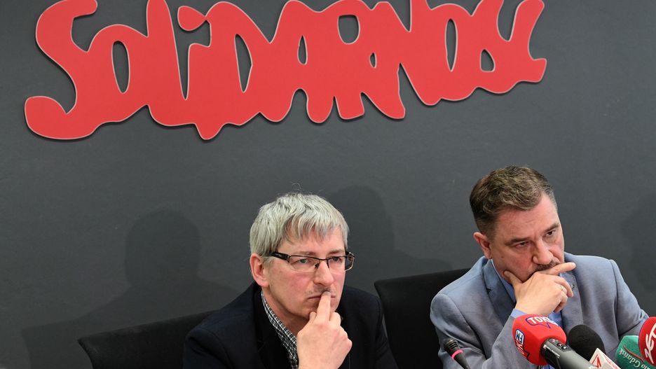 Od lewej: Marek Lewandowski, Piotr Duda