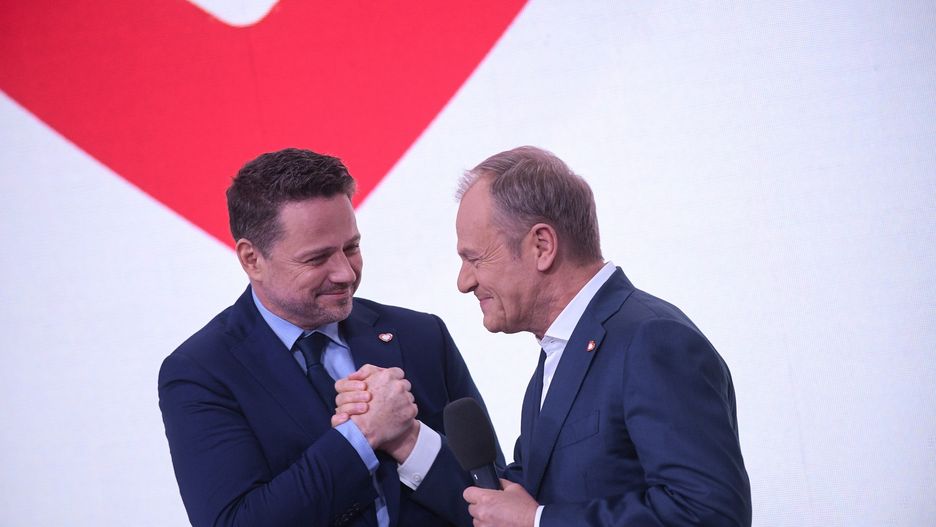 Rafał Trzaskowski i Donald Tusk