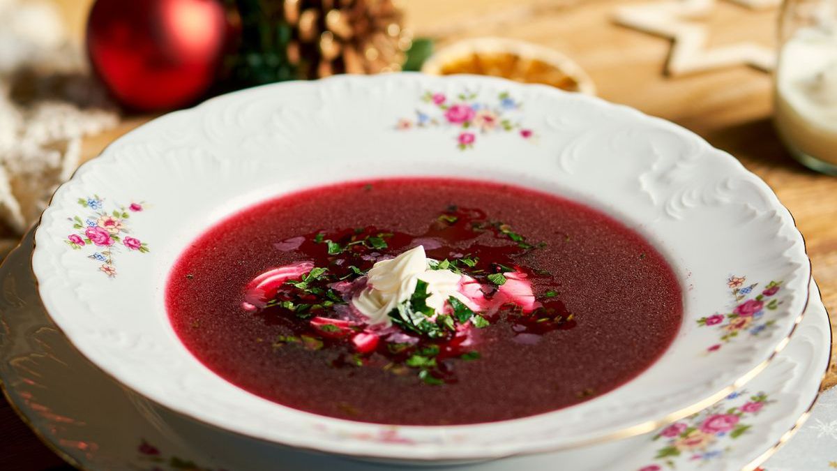 Barszcz wigilijny - Pyszności