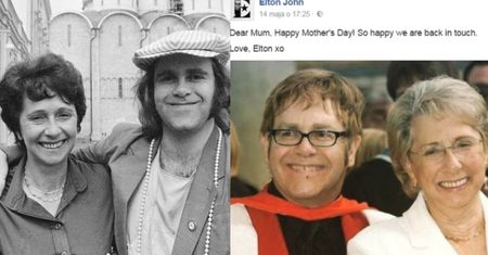 Elton John pogodził się z matką po prawie 10 LATACH. "Tak się cieszę, kocham cię" (FOTO)