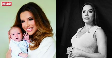Eva Longoria w uroczej sesji z nowo narodzonym synem dla magazynu Hello! (FOTO)