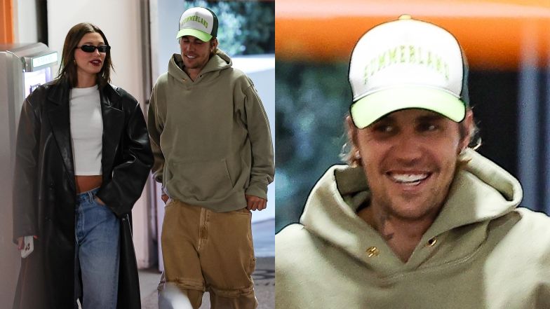 Justin Bieber i Hailey opuszczają biurowiec w Los Angeles
