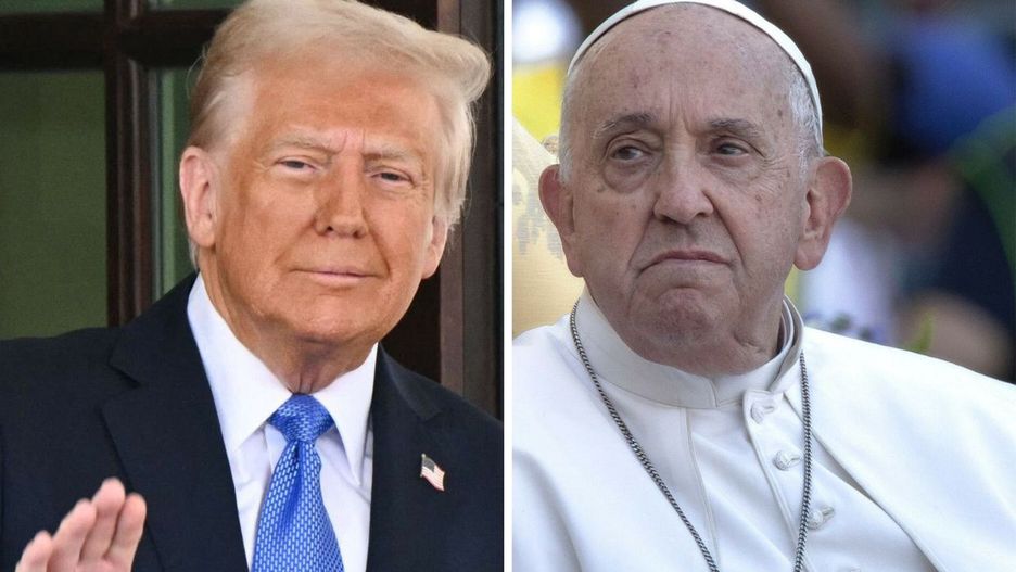 Donald Trump i papież Franciszek