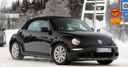 VW Beetle Cabriolet - ostatnie testy przed premierą