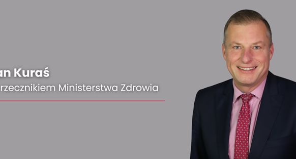 Damian Kuraś rzecznikiem prasowym Ministerstwa Zdrowia