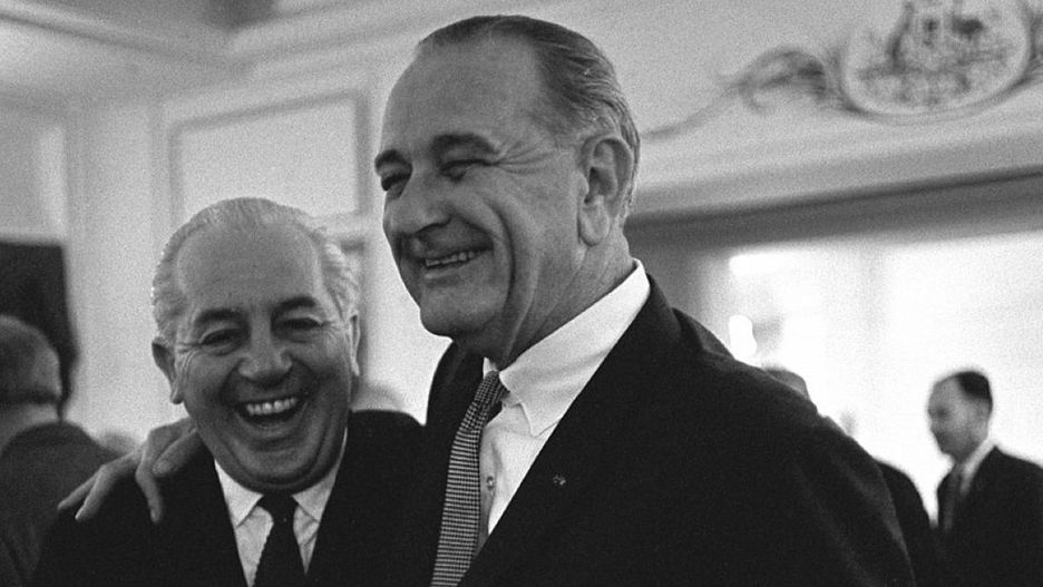 Harold Holt i Lyndon Jonson