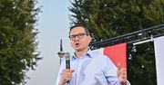 Morawiecki krzyczał do mikrofonu. Straszył "drugą Buczą"