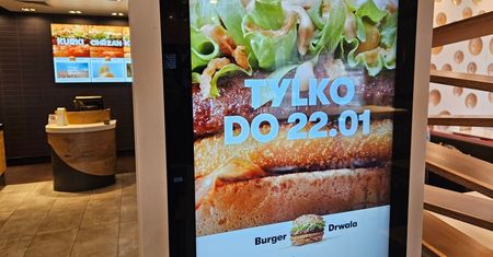 Burger Drwala znika z McDonalds. To ostatni dzień, by go zamówić!