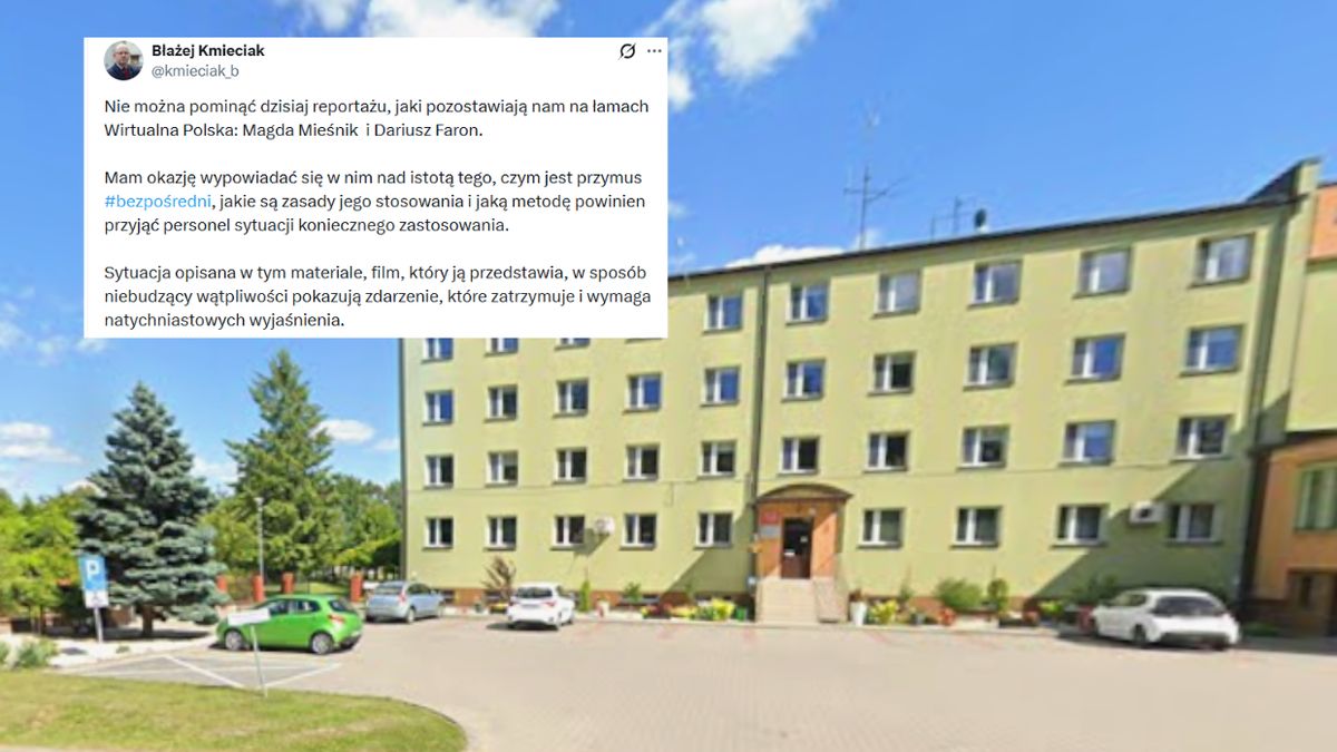 Kobieta przypięta do łóżka w DPS-ie w Nowinach