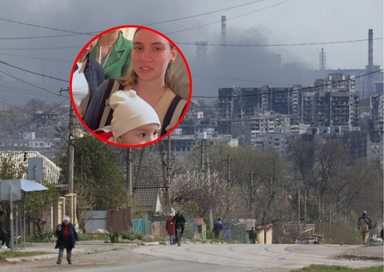 Wydostali się z Mariupola. "Dziecko dwa miesiące żyło pod ruinami"
