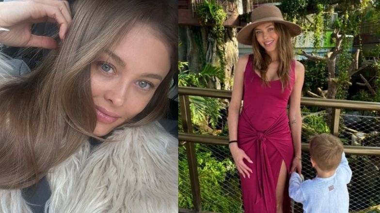 Joanna Opozda zabrała małego Vincenta na WAKACJE DO DUBAJU. Ależ