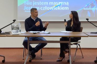 Piotr Zychowicz i Sara Fatima Reis Ghanavati 