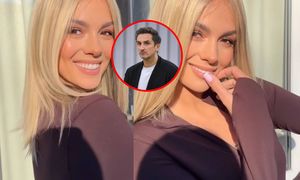 Pokazała się w blondzie. Tak zareagował jej mąż