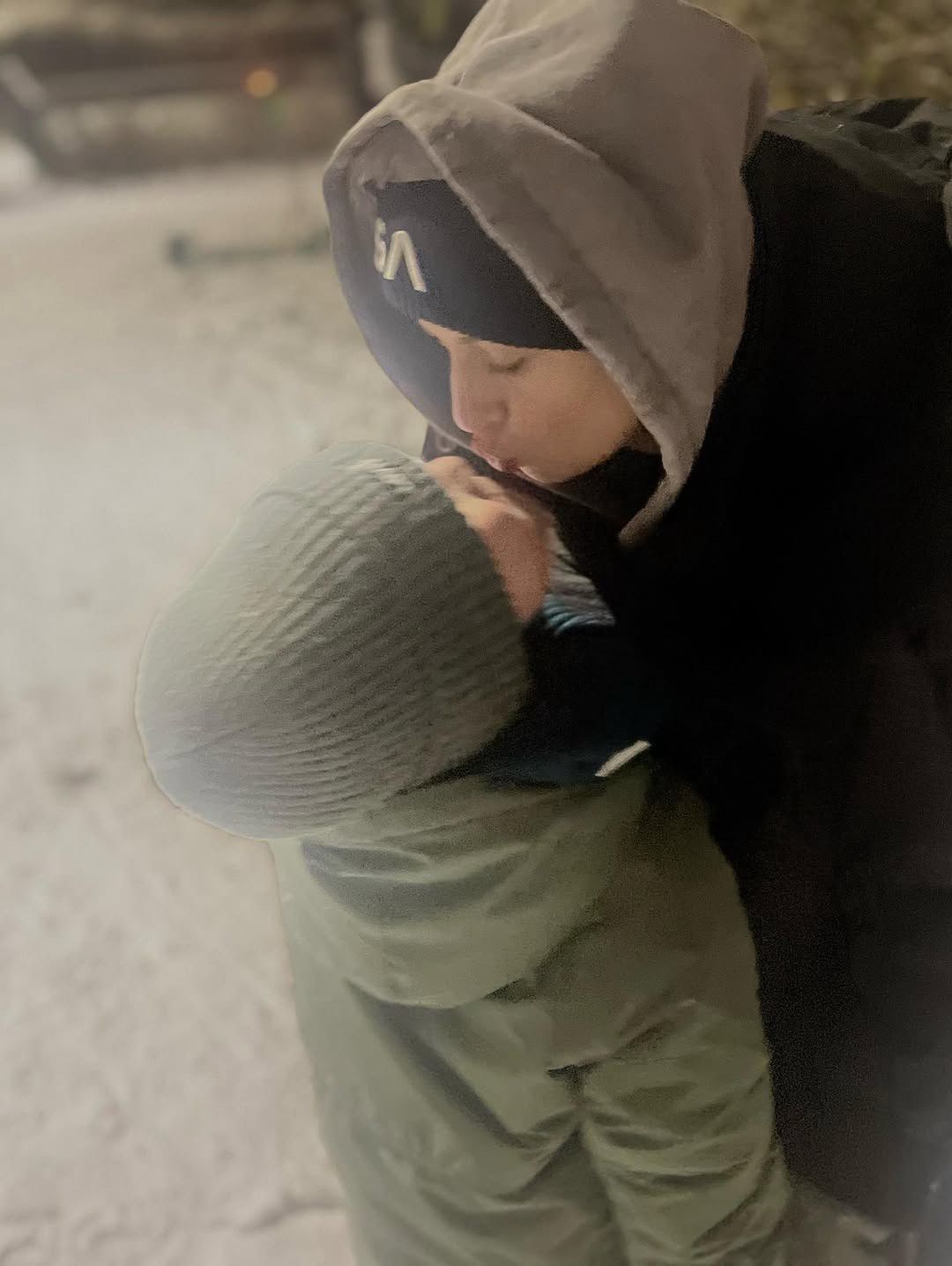 Joanna Jarmołowicz z synem