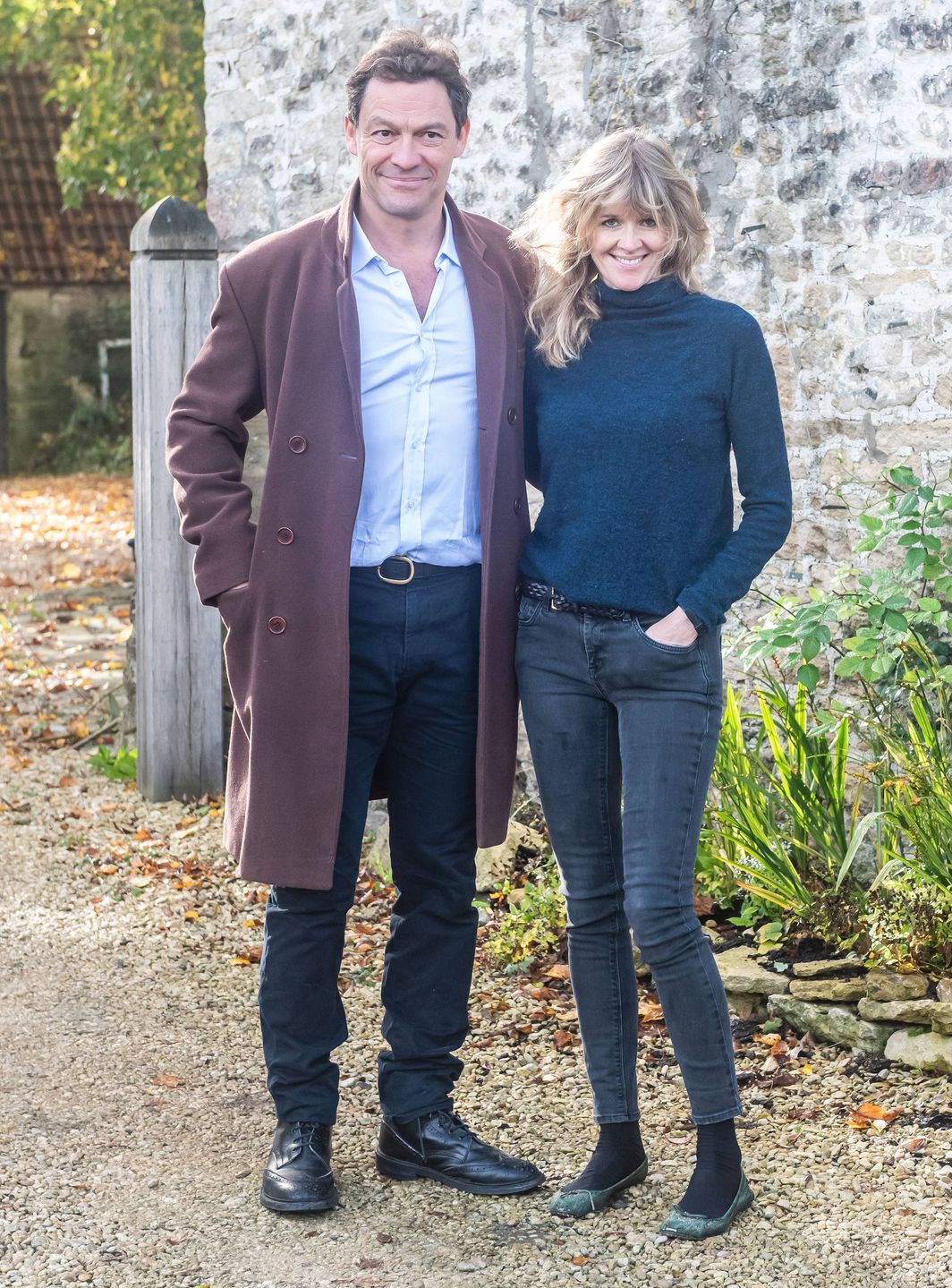 Dominic West i Catherine Fitzgerald