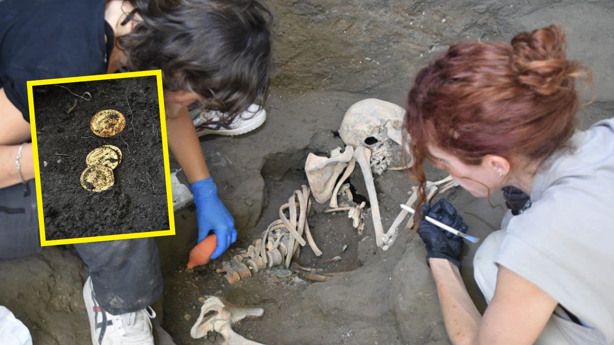 Szczątki odkryte w Pompejach. Znaleziono przy nich cenne przedmioty