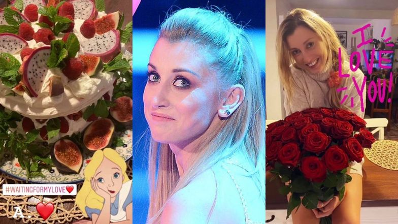 Justyna Żyła relacjonuje randkę na Instagramie