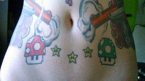 TOP 25 kobiecych geekowskich tatuaży 1