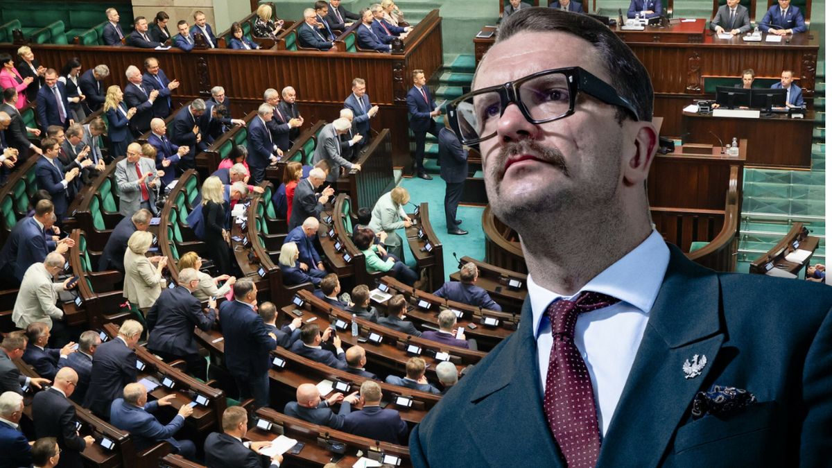 Poseł Łukasz Mejza