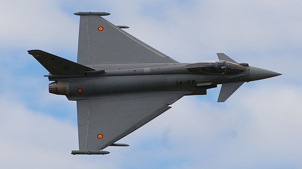 Eurofighter jest produkowany wspólnie przez Niemcy, Włochy, Wielką Brytanię i Hiszpanię
