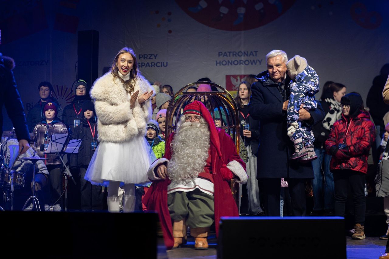 Białystok: Prawdziwy Mikołaj z Rovaniemi znów odwiedził miasto