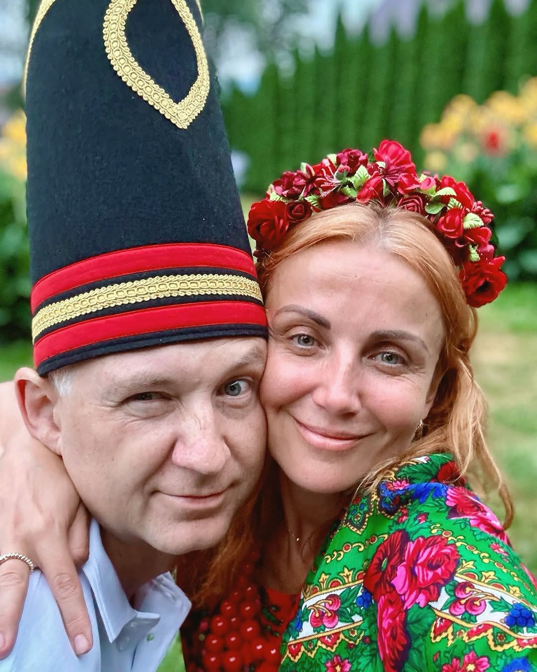 Katarzyna Zielińska z mężem