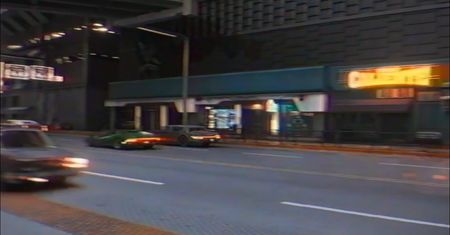 Cyberpunk 2077 jak z kasety VHS. Przeniósł go do lat 80-tych