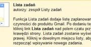 Lista zadań w Gmailu