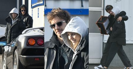Maciej Musiał buszował z ukochaną po sklepie motoryzacyjnym. Po zakupach odjechali lamborghini wartym ponad MILION ZŁOTYCH (ZDJĘCIA)