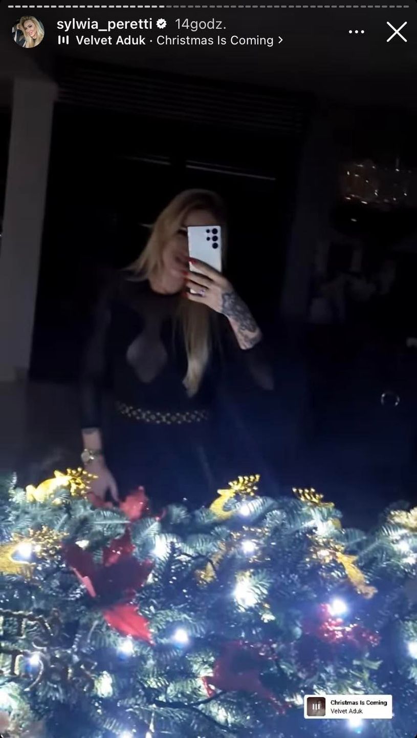 Sylwia Peretti ubrała dom na święta