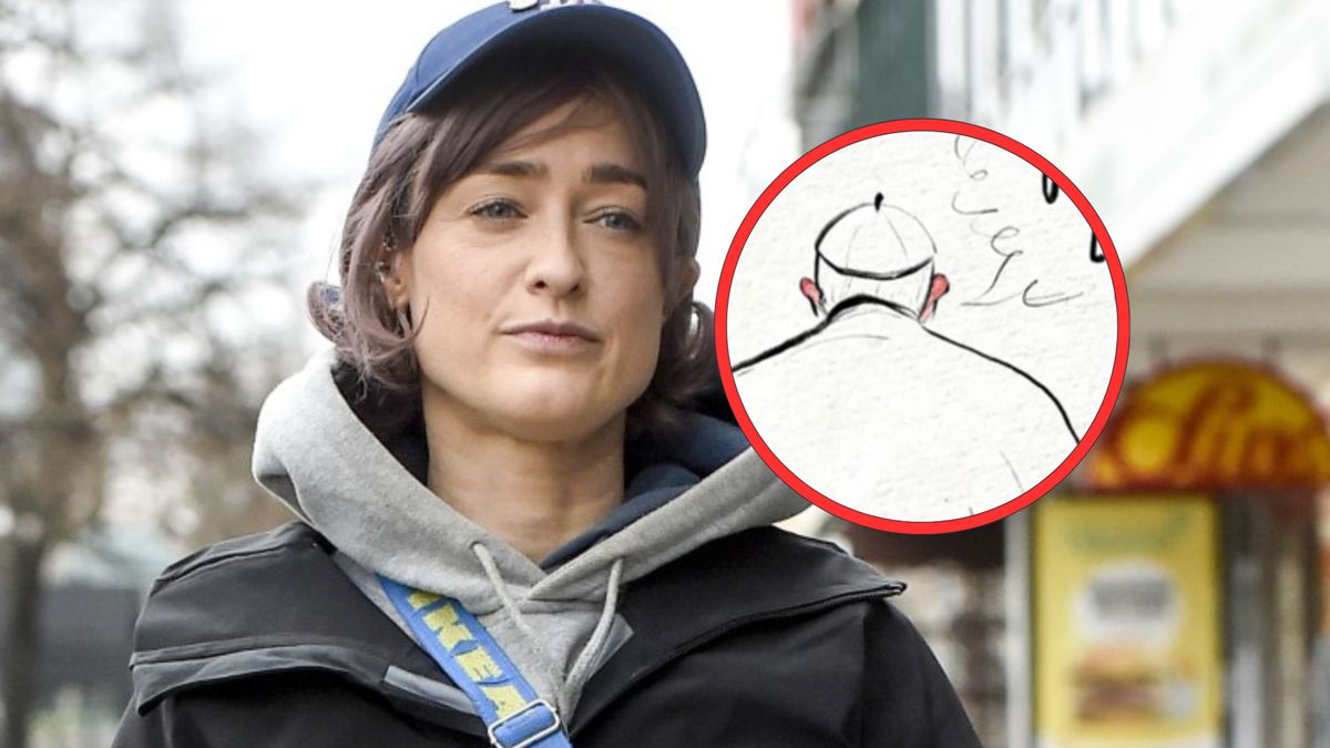 Matylda Damięcka opublikowała grafikę o śmierci papieża 